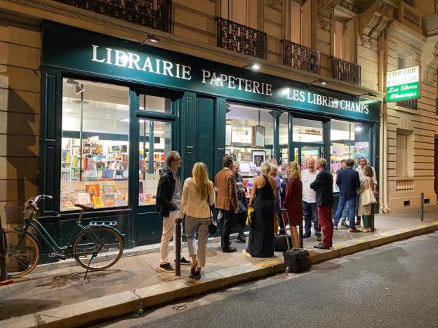 Conférence librairie , paris 6ème, 15 juin 2023